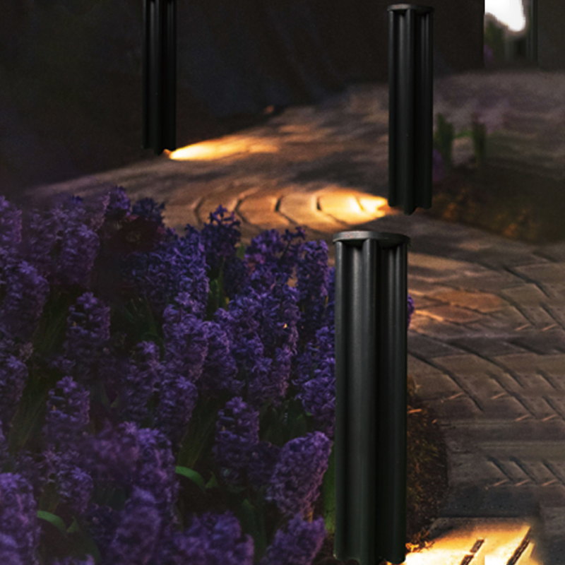 DDK-LL202 10W Black Round Lawn Lights para sa Garden Grassland
