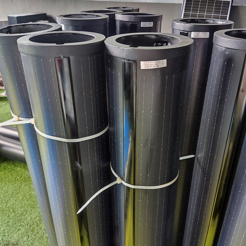 140W Flexible Solar Panel: Mataas na Pagganap, Elegant at maraming nalalaman Power Solution para sa Pag-iilaw ng Mga Poles at Mga Lighting ng Park