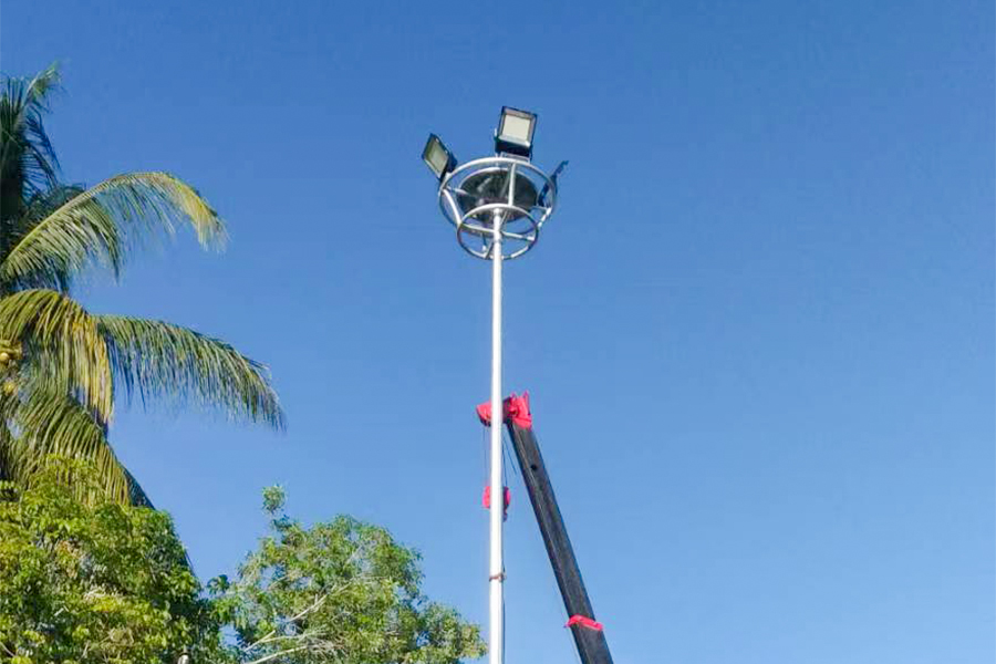 Thailand-high poste light