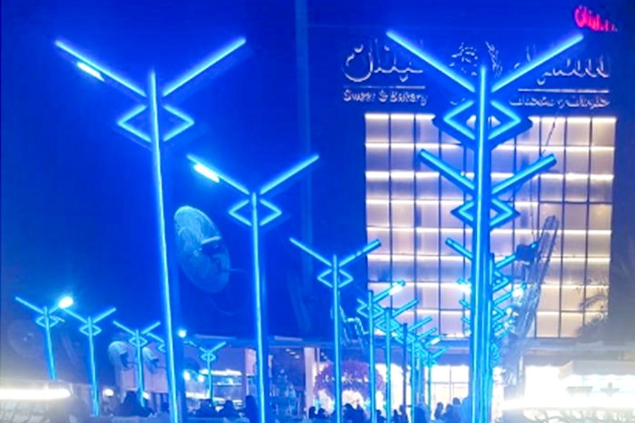Iraq-aluminyo profile light poste