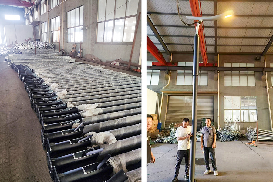 Iraq-flexible solar light poste